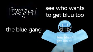 Using all BLUE killer skins in FORSAKEN