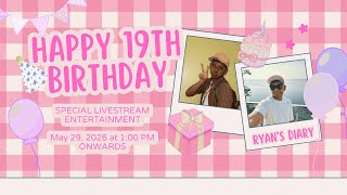 LIVE ENTERTAINMENT | +1 | HAPPY 19TH BIRTHDAY RYAN! | KARAOKE | COMEDY | RAFFLES AND GAMES
