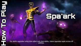 DeathRanger, Spa'ark, Is Very Dangerous (How To Play) | Power Rangers Legacy Wars
