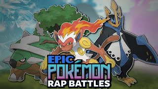 Torterra vs Infernape vs Empoleon - Pokemon Rap Battle #19