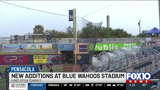 New additions at Blue Wahoos Stadium