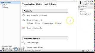 Setting Thunderbird untuk Email Universitas Brawijaya