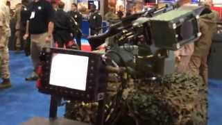 Remote controlled M240 w/ thermal camera Modern Marine Show Quantico, VA 2014