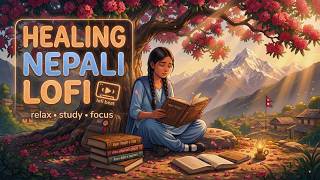 1 Hour Himalayan Shanti 🌄 Healing LoFi Mixtape with Nepali Female Vocals for Soul Healing