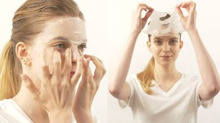 How To Use Glam Up 12 Combo Sheet Mask