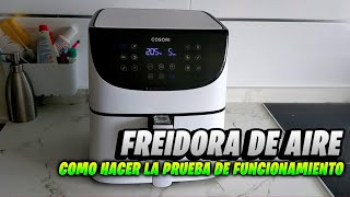 ✅ Prueba de funcionamiento de la freidora de aire COSORI 5.5 Litros