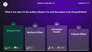 Live Quiz: Science & Nature