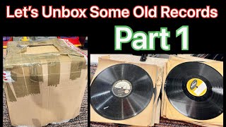 Let’s Unbox Some Old Gramophone Records Part 1 @mrrgstuff