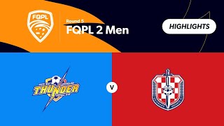 FQPL 2 Men Round 5 - SWQ Thunder vs Brisbane Knights Highlights