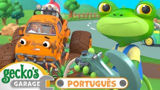 A Grande Corrida | 2 Horas de Ação e Diversão para Crianças  | Garagem do Gecko | Desenhos Animados