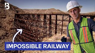 The World’s Largest Curved Wooden Trestle In A Scorching Desert Canyon | Blueprint