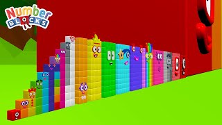 New Meta Numberblocks Full Episodes Standing Tall 1 - 1,000 vs 100 MILLION - Learn to Count