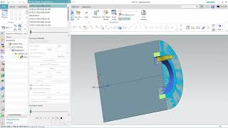 41.Face Grooving in NX CAM TURNING l NX CAM TURNING TUTORIAL 
