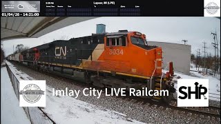 Imlay City Live Railcam - Imlay City Michigan #steelhighway
