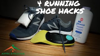 4 RUNNING SHOE HACKS | NEED TO KNOW RUNNING SHOE TIPS✔