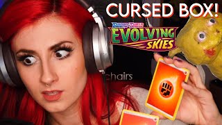 CURSED BOX! Pokemon Evolving Skies: booster box opening - 36 packs