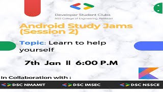 Android Study Jams 📱👨🏻‍💻