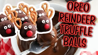 Magical OREO Reindeer Truffle Balls: A Sweet Treat for the Holidays!