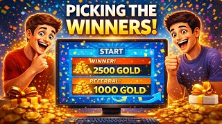 GIVEAWAY WINNERS SELECTED! 🎉 | 2500 GOLD + 1000 GOLD Last Z DWD