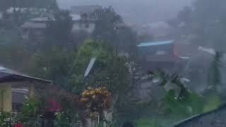 It's stormy
