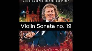 Violin Sonata no  19 - Mozart #andrérieu