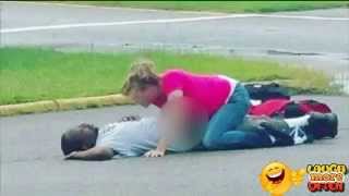 Two crackheads make love in public