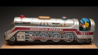Vintage Tin Toy Train From Japan, At Auction, Sept. 28th, @6 PM.