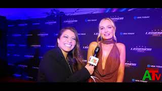 NFL SUPERBOWL LVIII Legends Party Celebrity Red Carpet Arrivals