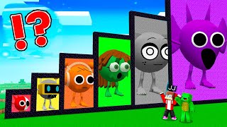 JJ and Mikey found ALL Incredibox Sprunki Phase 4 portals in minecraft ! Maizen