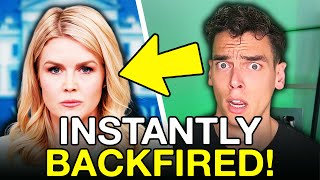 Karoline Leavitt SNAPS at NewsNation reporter (instantly backfires!)