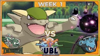 ONE SPECIAL MEGA KANGASKHAN! Tennessee Trubbish vs. Baltimore Oriolus! UBL Season 3 - Week 1