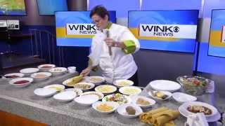 Holly on WINK News for Pasta Month -  Behind the Scenes
