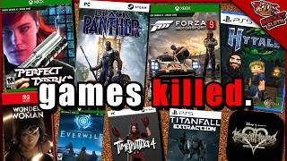 cancelled video games that are never coming out...