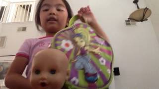 Chanelle's Vblogging her Dolls Routine