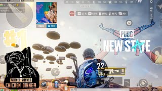 First Chicken Dinner of PUBG NEW STATE // PUBG NEW Gameplay // #1chickendinner #newstatus