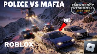 Police vs Mafia in Snow 😱 | Emergency Response Roblox Police Chase Gameplay