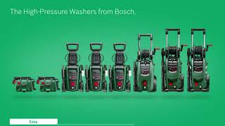 Bosch Green EasyAquatak 100 High-Pressure Washer 1200W 240v