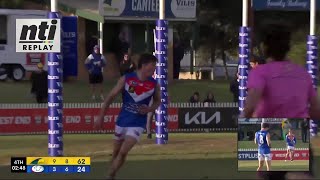 Central's Jai Larkins kicks classy checkside on the run - Rd 9 Hostplus SANFL Snapshot