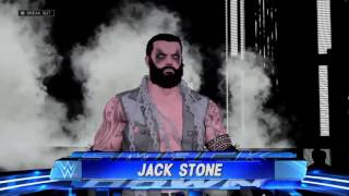 WWE 2k17 Jack Stone Entrance and new attitude