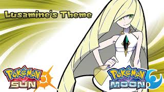 pokemon sun moon lusamines encounter music hq