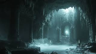 Crawling the Scary Caves of Skyrim - Scary Chilling music