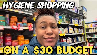 LOW INCOME SINGLE MOM SHOPPING AT WALMART FOR HYGIENE PRODUCTS. What can I get with ONLY $30? 🤔