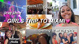 MIAMI SPRING BREAK VLOG Part 1 | Girls Trip Edition🌴(night on the town, dinner, drinks🥂)