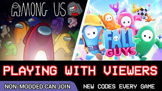 AMONG US / FALL GUYS Live Stream #352 | PLAYING WITH VIEWERS