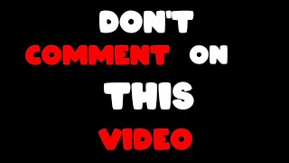 If this video gets 10 comments I will delete my YouTube channel