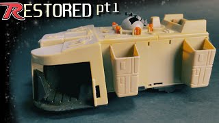 Restoring a Wrecked Imperial Troop Transporter - Part 1 - Vintage Kenner Star Wars 1970s