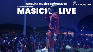 Masicka Shuts Down Miami 🔥 Live at One Link 2025 LTV Production