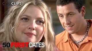 50 First Dates | Meeting The Love Of Your Life (ft. Adam Sandler & Drew Barrymore) | CineClips