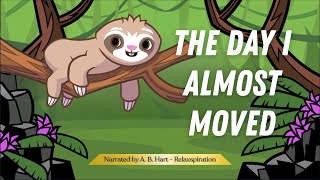 The Day I Almost Moved | 2-Minute Relaxing Story Narrated By Our Resident Sloth 🦥✨