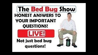 Bed Bug Show LIVE! : Tonight's Topic - Anything! Ask away!